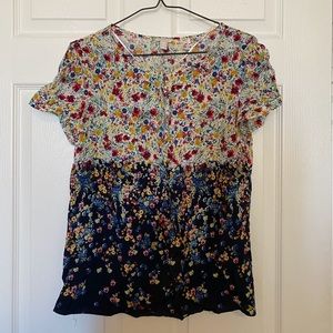 NWOT short sleeve blouse